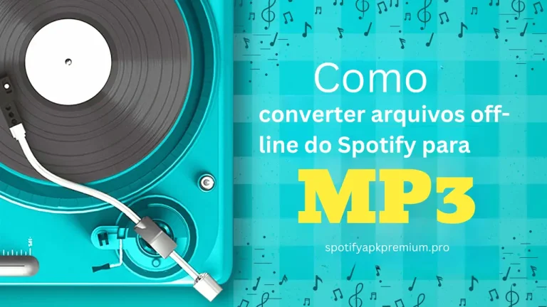 Como converter arquivos offline do Spotify para MP3