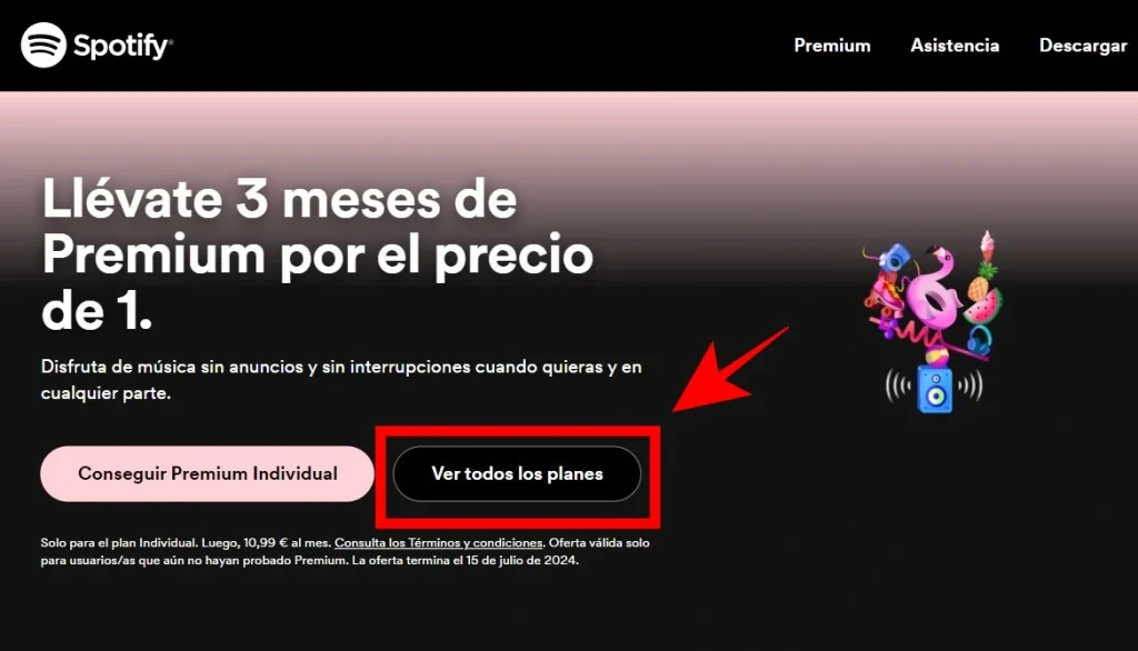 Veja todos os planos premium do Spotify